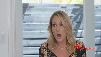 Step Mom Hesitates But Joins StepSon And StepDaughter