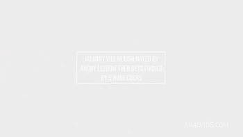 Jasminy Villar Dominated By Angry Lezdom, Then Gets Her First