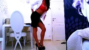 Sexy Brunette Doing A Striptease: Pornhub  Solo Porn