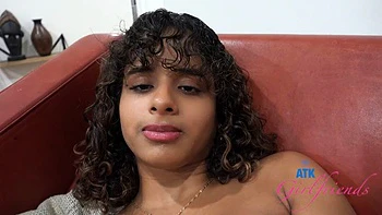 Exotic hottie Isabella Jules milking cock POV with her pretty mouth by ATK Girlfriends: Porn