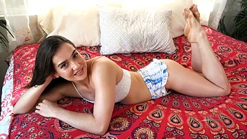 Kasey Warner rubs her sweet wet pussy, her clit is so sensitive. by ATK Hairy: Porn