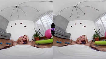 Caroline Ditches Gym To Ride Her Man's Huge Cock