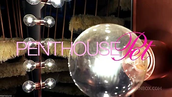 October's Busty Brunette Lingerie Babe