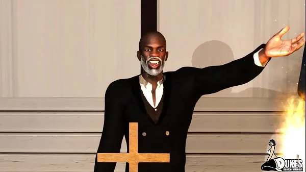 Big Butt Granny catches the Pastor fucking after church