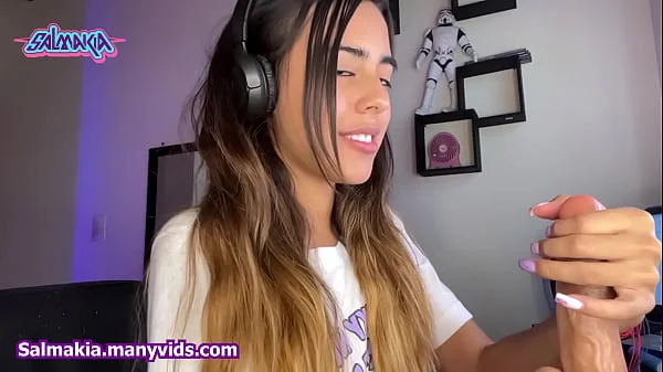 Slow motion Handjob, Blowjob- Salmakia