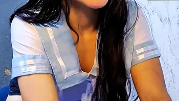Neighbor babe secretly offers sex to avoid wife