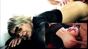 Your Cock In My Ass Drives Me Crazy !!! Mature Sodomized Harder Continues Her Anal Sex Experience - Hard Dirty Talk - Creampie