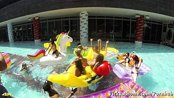 Vicky and Penny's Busty Milf Lesbian Kissing Fuck