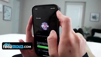 Stepbro Caught Watching Porn by Horny Stepsisters - Threesome Fuck with Little Pussies