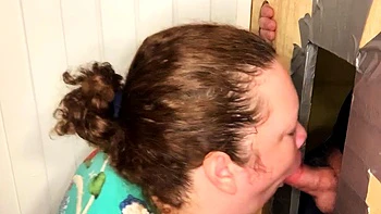 Glory Hole Blowjobs and Brunettes