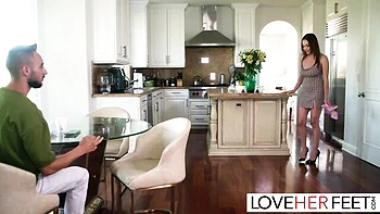 Big tits movie with squeaky Rissa May from Love Her Feet