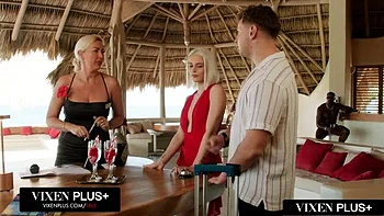 Naughty Blonde Christy White Takes Jason Luv's Big Black Cock - Blowjob & Doggystyle