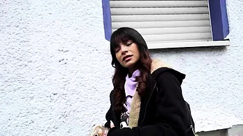 Petite Latina Talks Dirty Before German Big Dick Anal