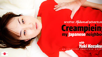 Japanese Mom Yuki Kozakura Creampied by Horny Neighbor