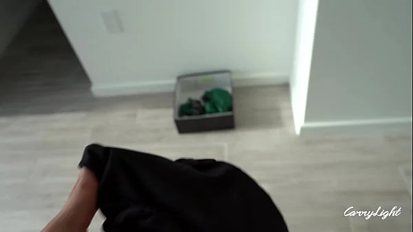 Step Mom caught Step Son jerking off and help him to cum quick Part 7