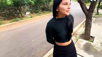 18yo Latina Teen Sucks Cock and Gets Assfucked