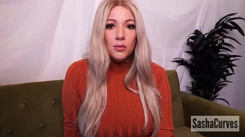 Giantess MILF Sasha Curves Dominates Tiny Man Forever - Big Natural Tits POV