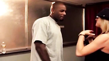 Blonde Goddess Sucks and Fucks BBC