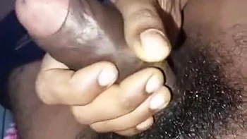 She Gives Him a Tight Handjob