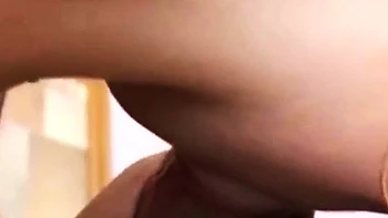 American milf deep-throats cock