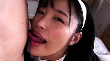 Asian teen housewife fucked hard with close-up cumshot