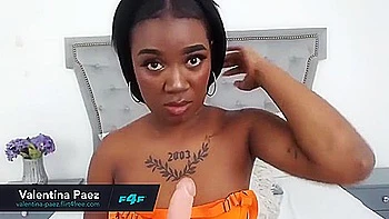 Ebony Goddess Fucks Big Black Ass with Toys