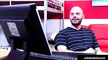 Julia's Big Tits and Ass Blowjob Hardcore Fuck