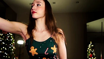 Redhead Teen Solo Dildo Pussy Close Up