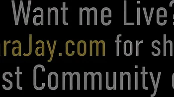 Sara Jay & Cherry Morgan's Huge Tits Blowjob Threesome