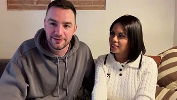 Spanish MILF Kesha Ortega Raw Interracial Sex with Big White Cock in Lingerie