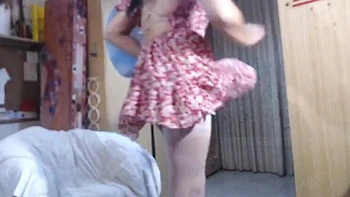 Italian MILF Masturbates Dirty Talking in Mask During Parade - Solo Female HD