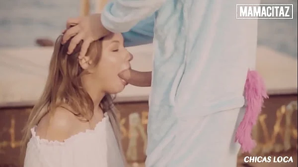 MAMACITAZ - (Alberto Blanco, Taylor Sands) - Horny Unicorn With Big Cock Bangs Hairy Pussy Teen By The Docks
