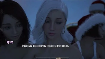 Stepmom's Christmas Blowjob with Big Natural Tits & Heart Issues