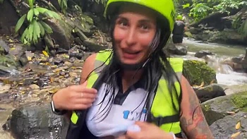 Fuck by the River with My Hot Latina GF’s Friend Jenifer