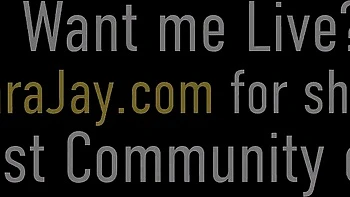 Sara Jay's huge tits and bubble ass fucked