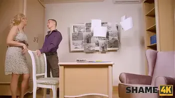 SHAME4K. Sex with mature is more important for private eye than money