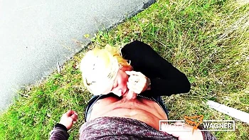 Rough Blonde MILF Harleen's Homemade Fuck