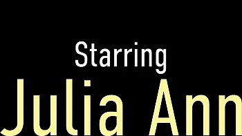 Julia Ann's huge fake tits get fucked hard