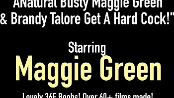 Brandy Talore and Maggie Green's Busty BGG Threesome