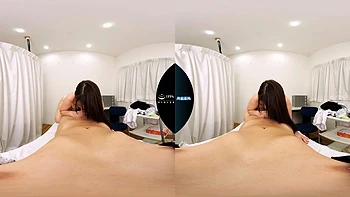 Chiharu Nogi's Hardcore VR Blowjob and Cowgirl Ass