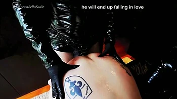 Two Blonde Dommes Peg Slave Husband Hardcore BDSM