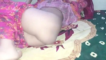 Indian MILF Oil-Fucked Doggystyle with Big Natural Tits POV