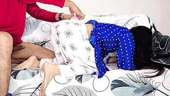 Indian Principal Fucks Officer Doggystyle with Tight Virgin Pussy