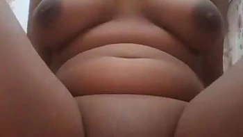 Indian Babe Plays With Toys Alone