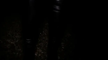 Busty Lexi Sucks Dick Outdoors with Huge Cumshots