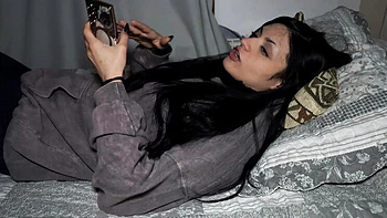 My GF Watches Latina Teen Blowjob & Cowgirl at Knock Knock Club