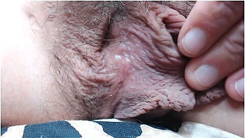 Big Pussy Lips Swinging In Back View Ass Shot
