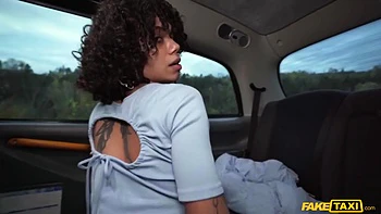 Brazilian Babe Sucks Big Cock In Taxi Ride