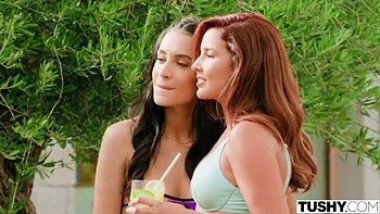 Vanessa Alessia’s Anal Revenge: Double Deepthroat & Doggy with Bestie