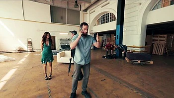 Daddy fucks skinny cheating girlfriend Nicole Rae